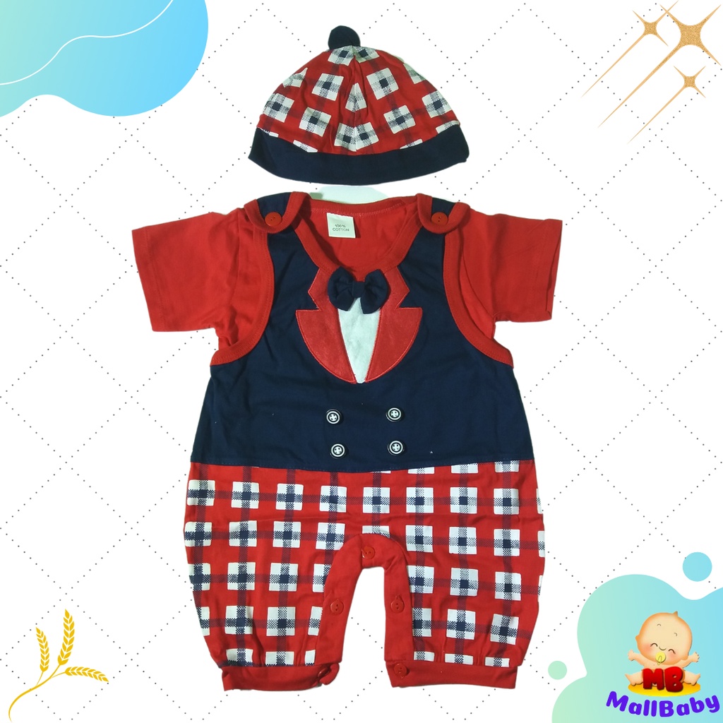 Baju Bayi Laki Laki 0-6 Bulan Baru Lahir Jumper Bayi Laki Laki new born Kodok Square