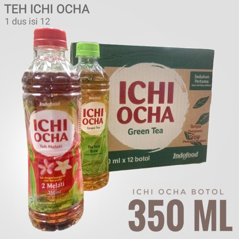 

Teh ichi ocha botol 350ml khusus gosend