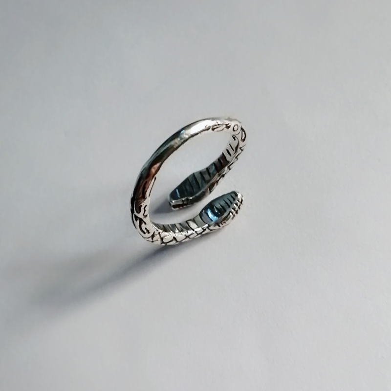 Double-headed Snake Ring Accessories Trendy Creative Fashion Personality Retro