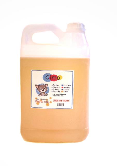 CIMO 5 KG SHAMPO KUTU KUCING / CAT SHAMPO FLEA AND TICK / btm