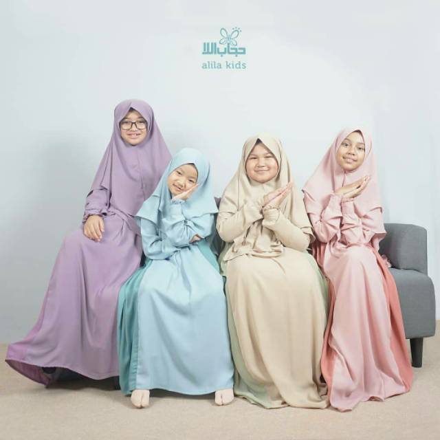 GAMIS FITRI KIDS GAMIS EDISI LEBARAN BY HIJAB ALILA