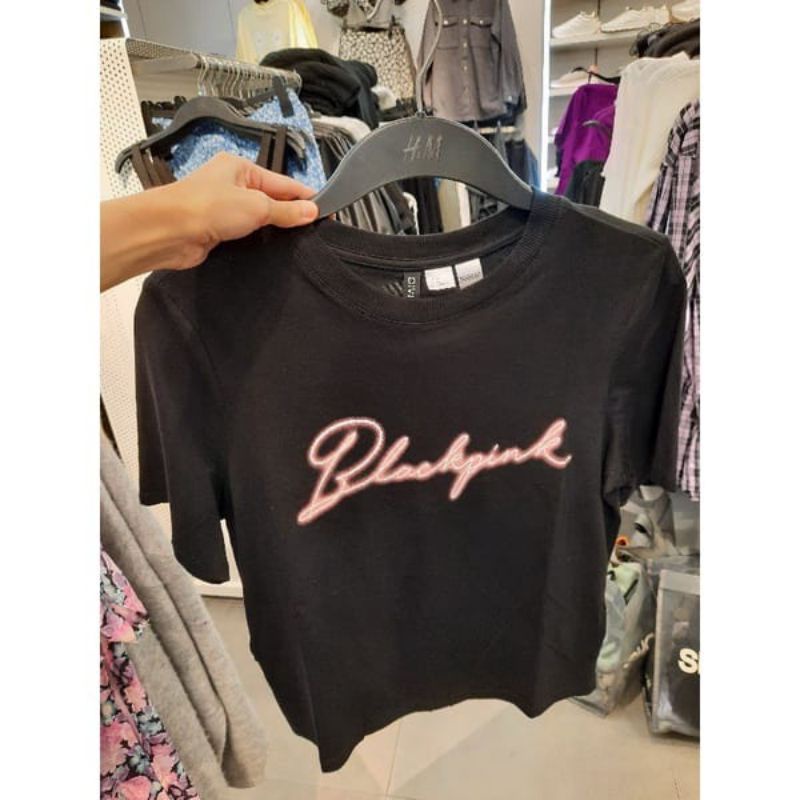 H&M Blackpink Print T-Shirt 100% Original