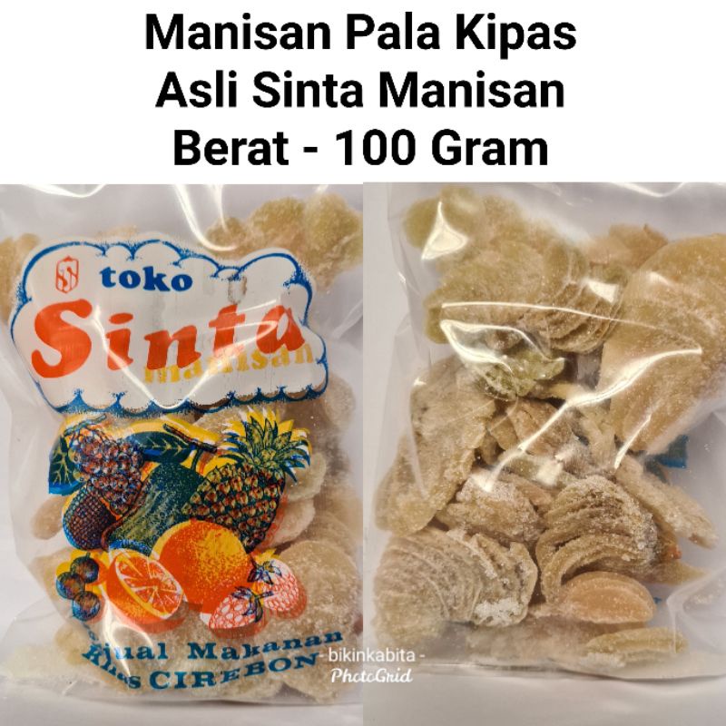 

Manisan Pala Kipas Asli Sinta Manisan Berat - 100 Gram Oleh Oleh Khas Cirebon
