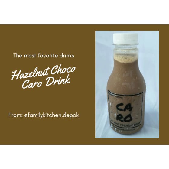 

CARO DRINK HAZELNUT CHOCO minuman nikmat aneka rasa 250 ml TERMURAH