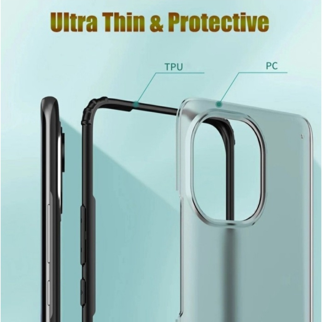 Frosted TRITONE Anti Crack XIAOMI MI 11 LITE MI 11 lite case cover