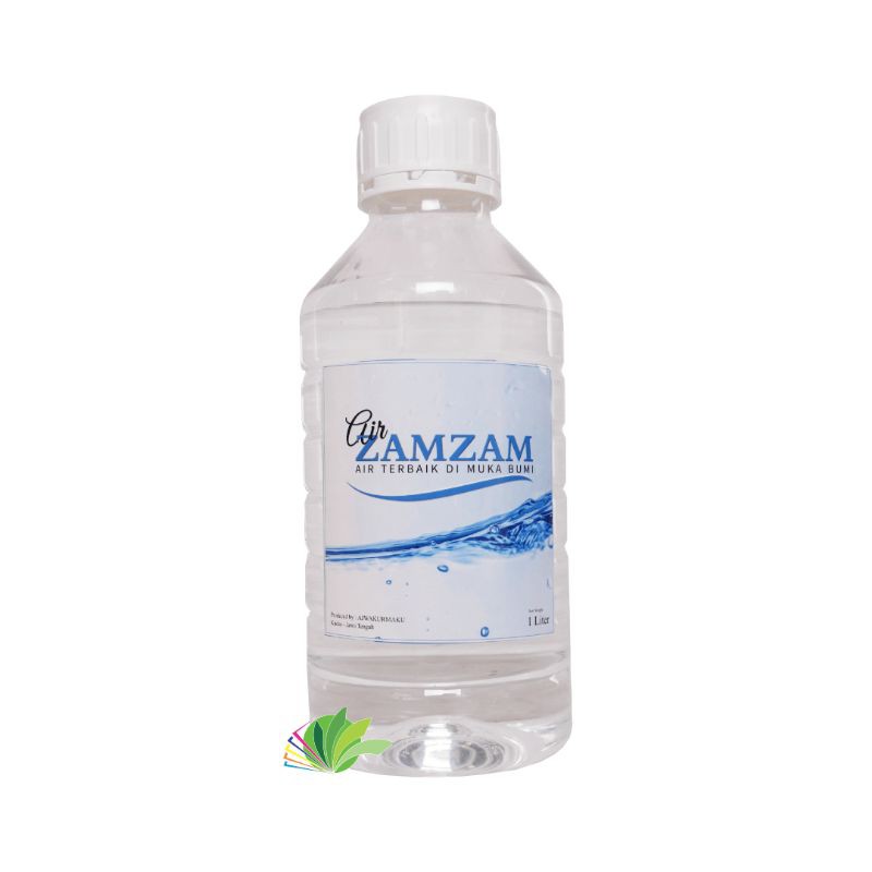 

air minum. air zamzam 1 ltr