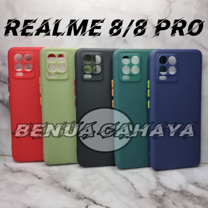 CASE REALME 8 / 8 PRO SOFT CASE MACARON CASE MACARON REALME 8 / 8 PRO CASE Ultrastore11