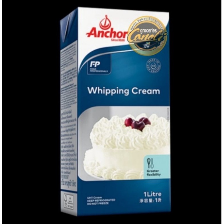 anchor whipping cream 1lt / 1 lt / 1 liter