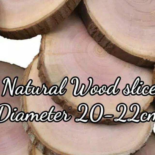 Wood alami 20-22 slice garosir