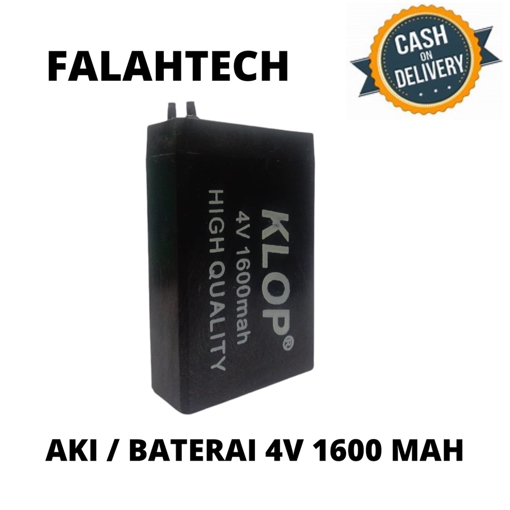 AKI atau baterai 4V 1600mah