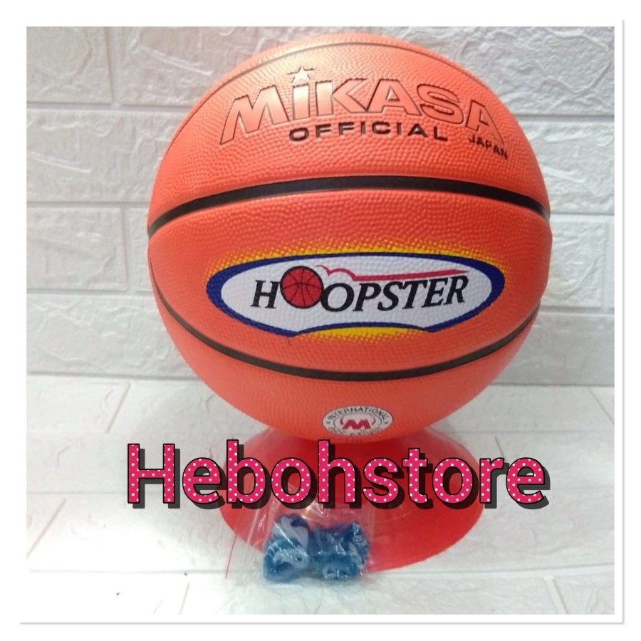 Bola Basket Mikasa Nylon Hoopster +Pentil Jaring Original
