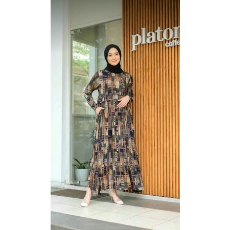 Baju Gamis Motif 02 By Ririn Collection