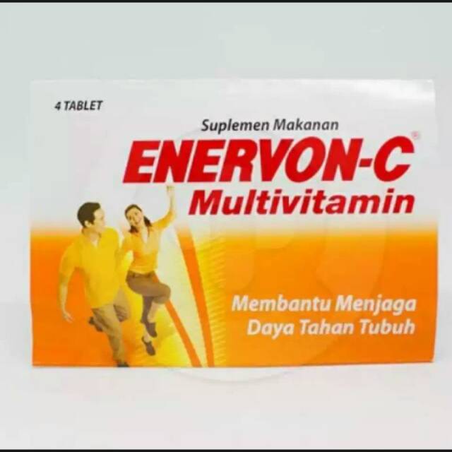 ENERVON-C Multivitamin 1 Strip isi 4 tablet