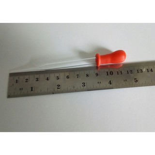 Pipet Tetes Panjang Dot Merah 10 cm | Shopee Indonesia