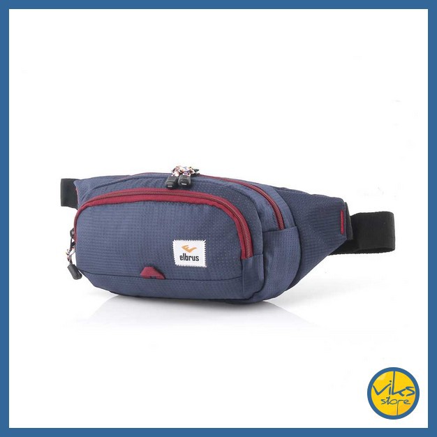 Tas Pinggang Pria / Cowok Selempang Waist Bag Bahu Casual Multifungsi Original Lokal