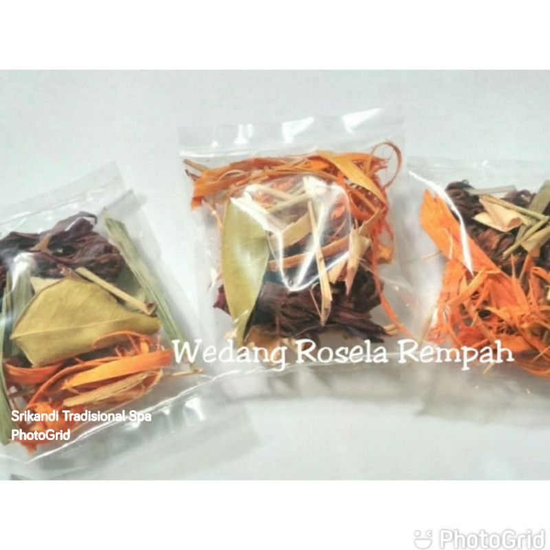 

WEDANG REMPAH ROSELA MERAH / WEDANG ROSELLA MERAH PAKAI GULA BATU