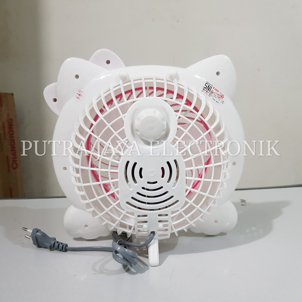 Kipas Angin Karakter Sanex 8” Hello Kitty