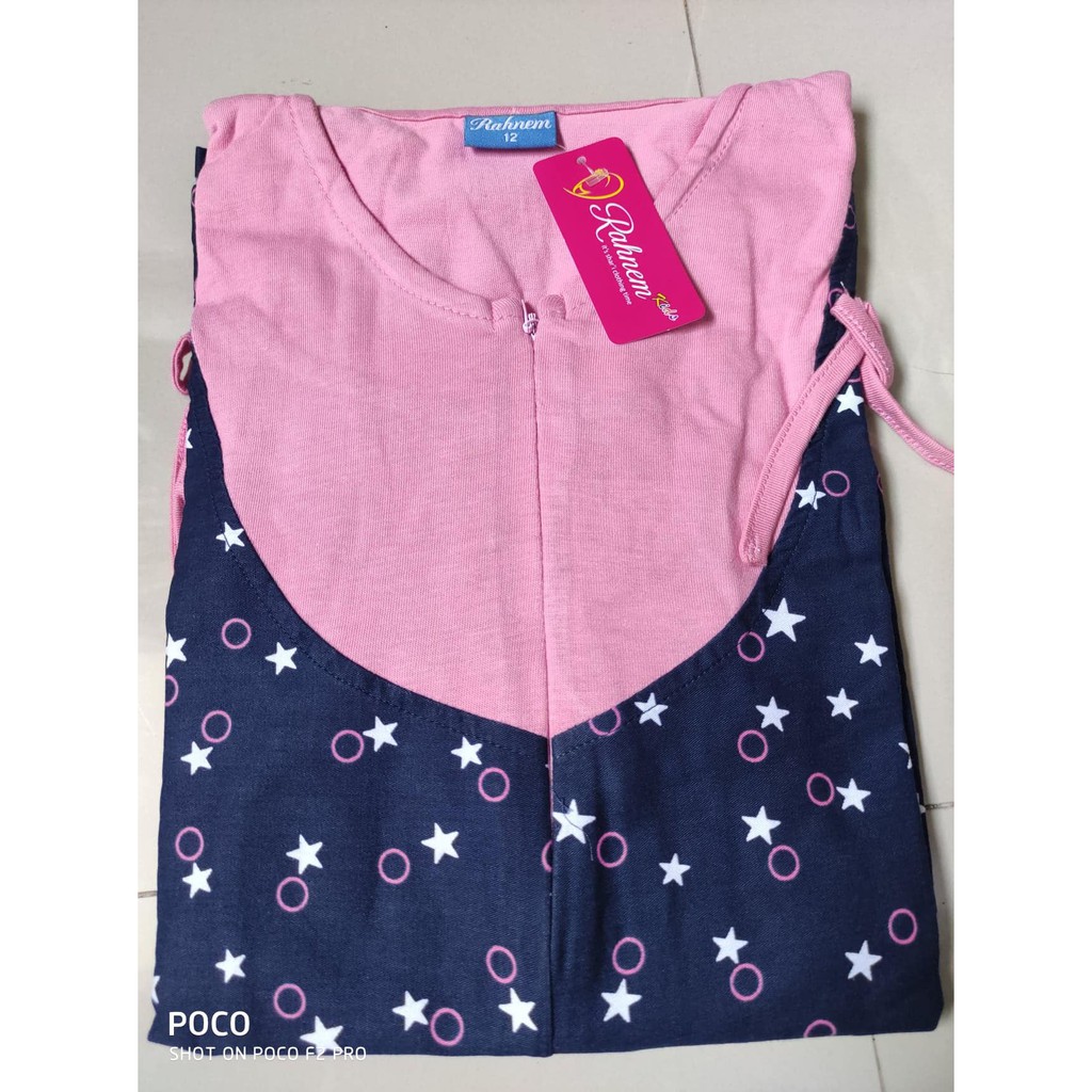 Gamis Remaja Anak Perempuan / Rahnem GT - 10 / Fashion Muslim
