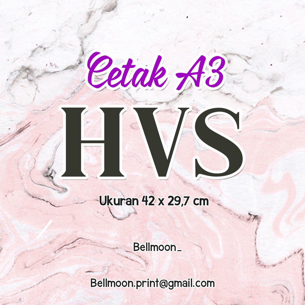 

CETAK HVS / Label A3 / Kertas Brosur