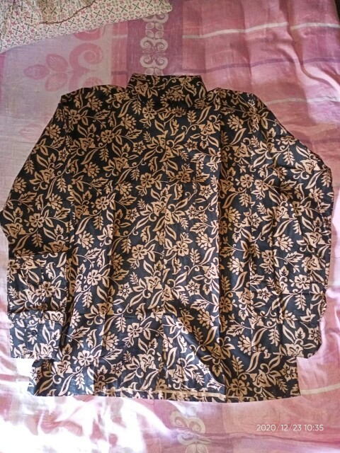 Kemeja Batik Lengan Panjang 021 Risna Batik Hrb026 Hem Batik