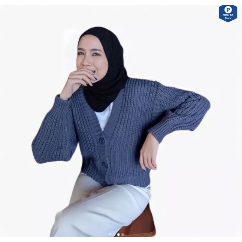 [COD] Cardigan rajut prily tebal premium (realpict) / cardigan rajut premium/outher wanita