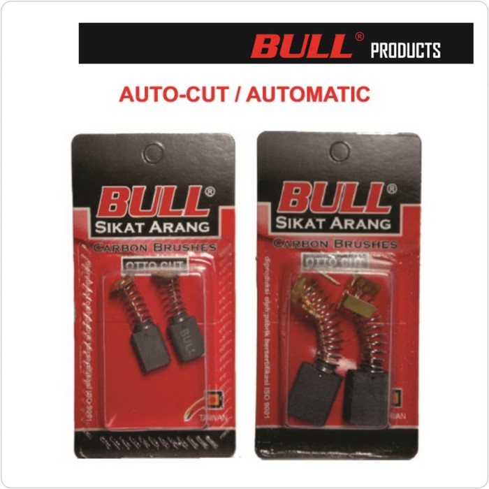 RKY Carbon Brush Bull for makita maktec bosch dewalt arang cb gerinda bor BURUAN