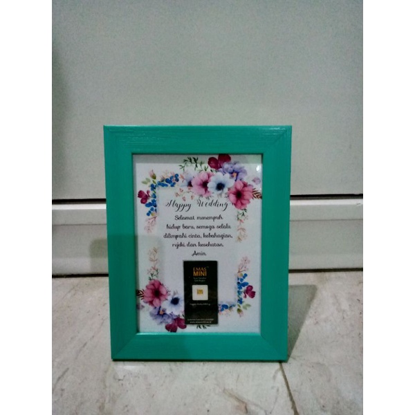 

Kado pernikahan/hadiah pernikahan/kado mini gold