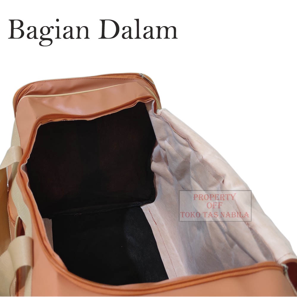 Tas Pakaian Polo Sport Bahan Kulit Sentetis Tas Baju Tenteng Tas Koper