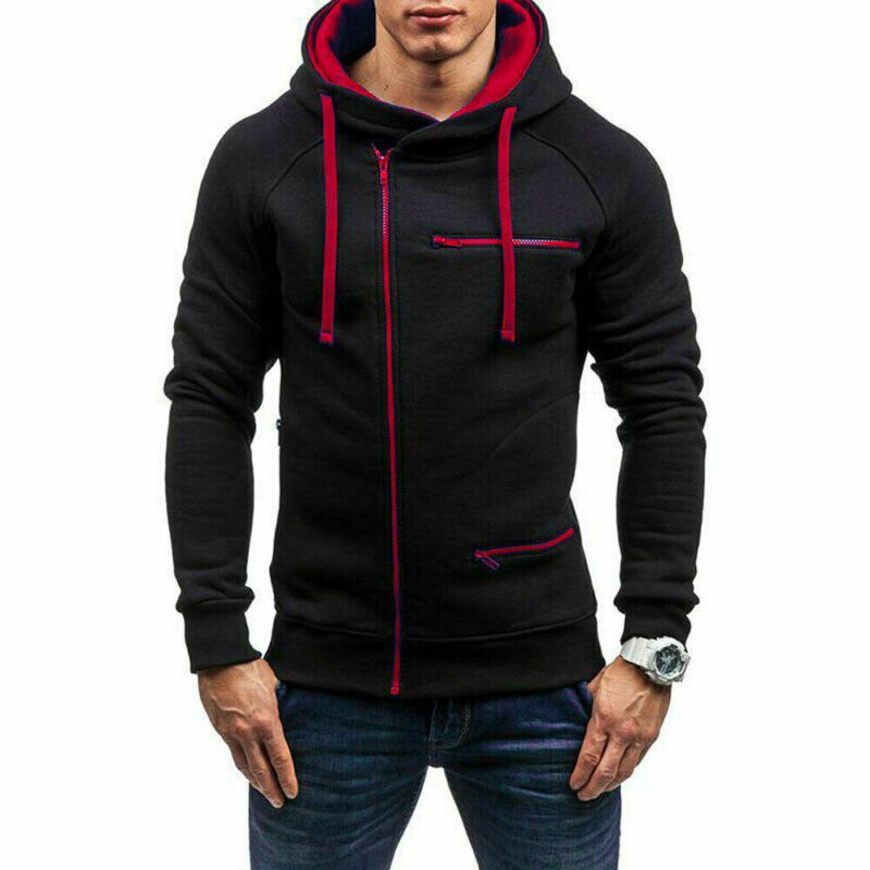 Valir King Calvin Jaket Hoodie Pria bahan Tebal Model Casual