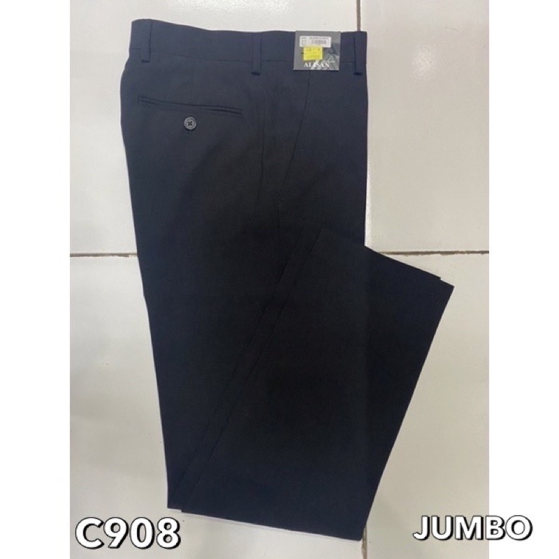 Celana Alisan SLIMFIT Kode C908 Barton ukuran JUMBO / Celana panjang alisan / Celana kantor / Celana