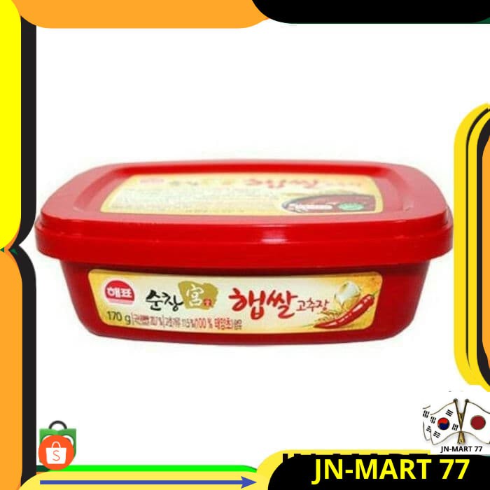 

MAKANAN KOREA/KOREAN FOOD/BUMBU KOREA HALAL SPICY PEDAS GOCHUJANG HOT PEPPER PASTE SAUCE 170 GR ORI