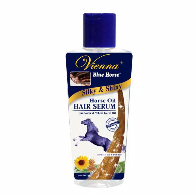 VIENNA BLUE HORSE HAIR SERUM SILKY AND SHINY - 65ML BOTTLE