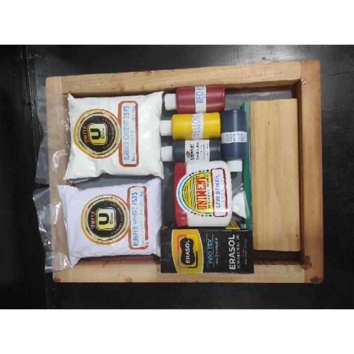 

Paket Sablon Kaos Rubber Untuk Pemula