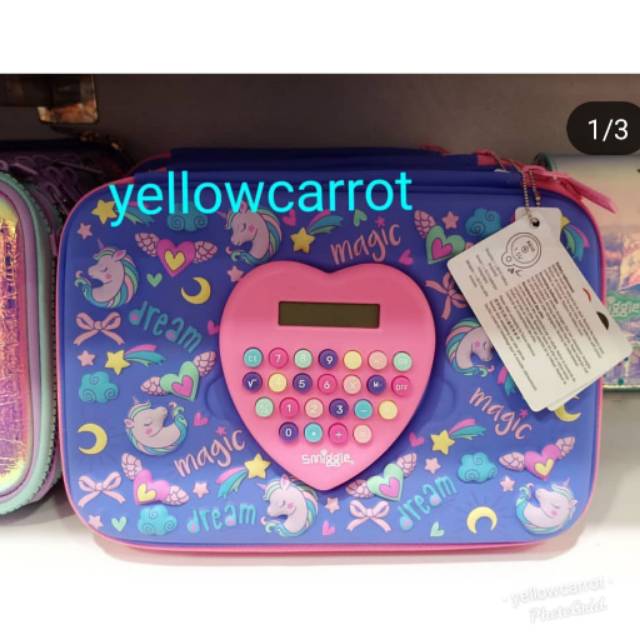 Tempat Pensil Kalkulator Smiggle Original Tempat Pensil Smiggle Original