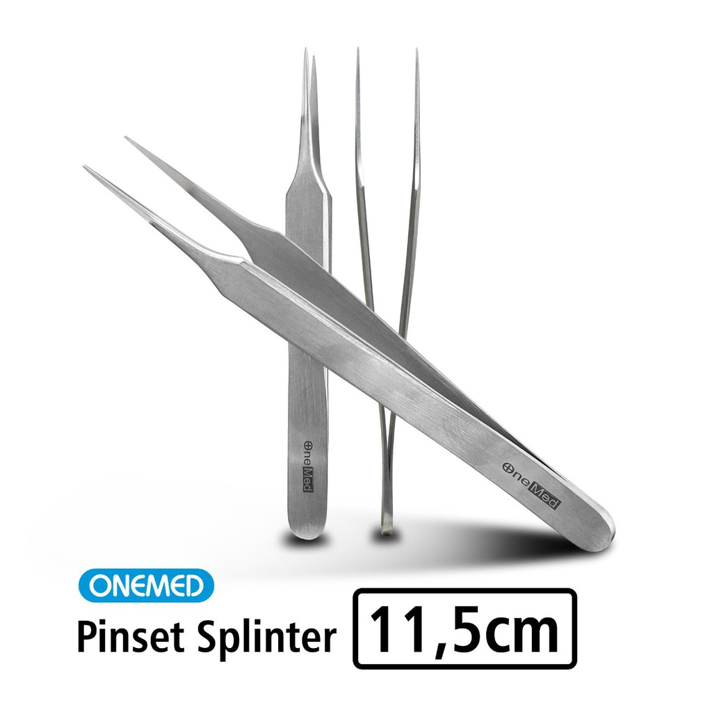 Onemed Pinset Splinter / Forcep Splinter 11,5 cm Stainless Steel OJ