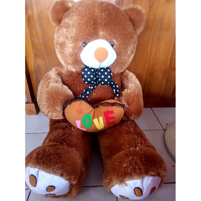 teddy bear love jumbo termurah