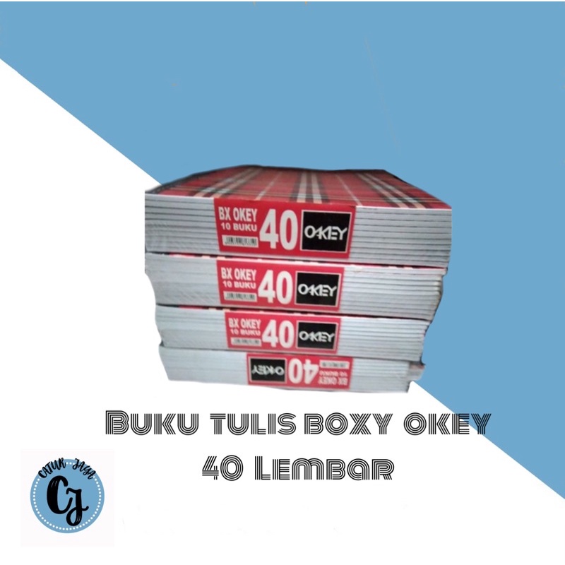 

Buku Tulis Boxy Okey Murah 40 lembar