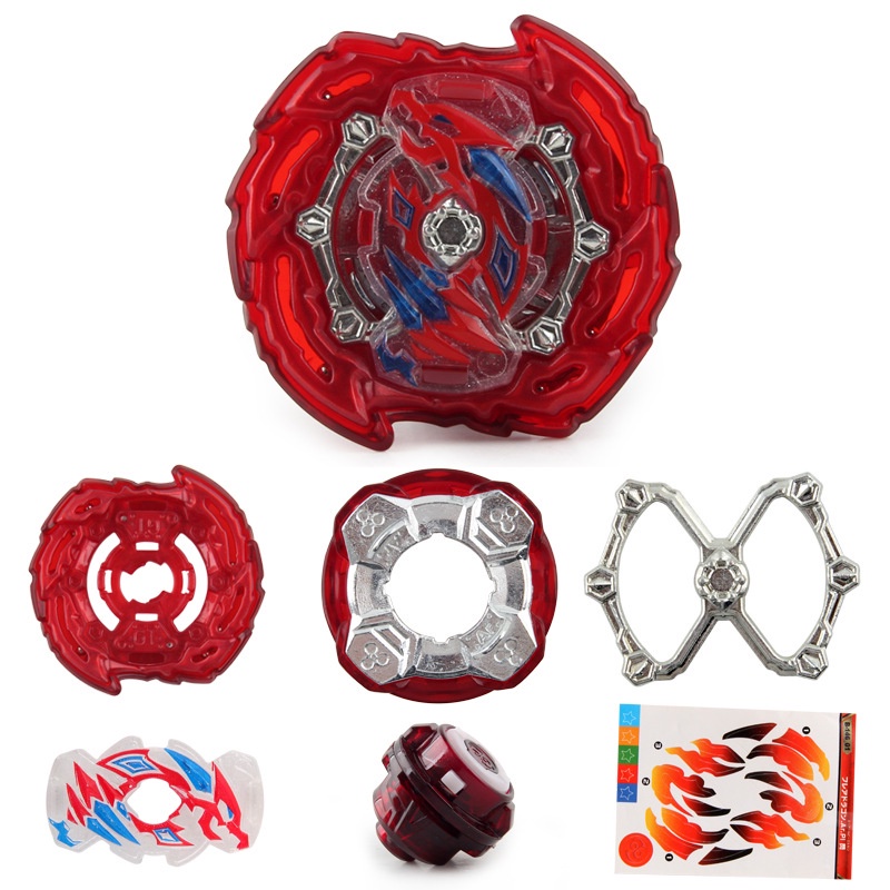 (COD) B100 - B143 Mainan Beyblade Burst Starter Bey Booster Bahan Alloy Untuk Anak