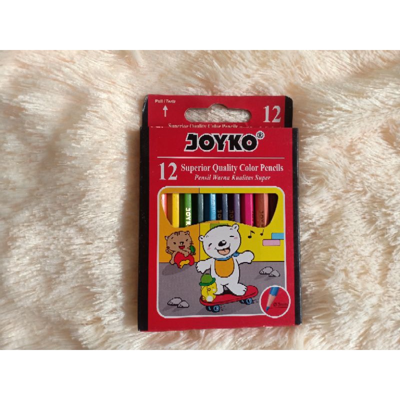 

PENSIL WARNA JOYKO ISI 12 PENDEK