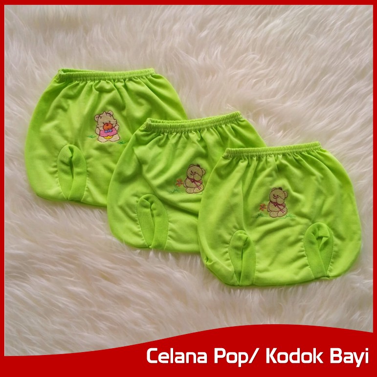 Celana Kodok Bayi / Celana Pop Baby Bordir / Celana Kacamata