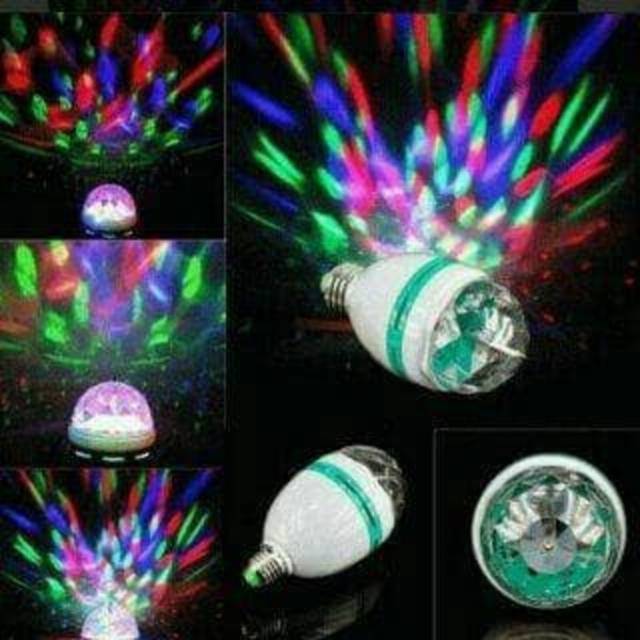 PROMO LAMPU DISCO LED FITTING LAMPU  DISCO TIME LED RUMAH LAMPU PARTY
