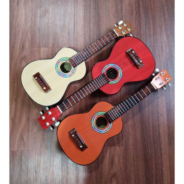 Jual Gitar Ukulele Kentrung Murah untuk Pemula Free Pick dan Bubble
