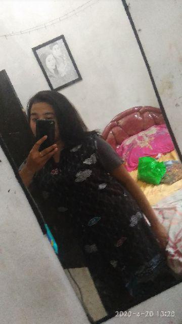 Batik Couple Keluarga Sania Ruffle Ori Ndoro Jowi Dnt Rembulan