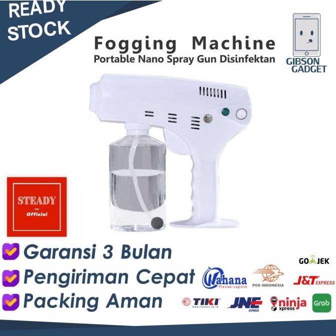 Portable Nano Spray Gun Disinfektan Mesin Fogging Baterai Wireless Air