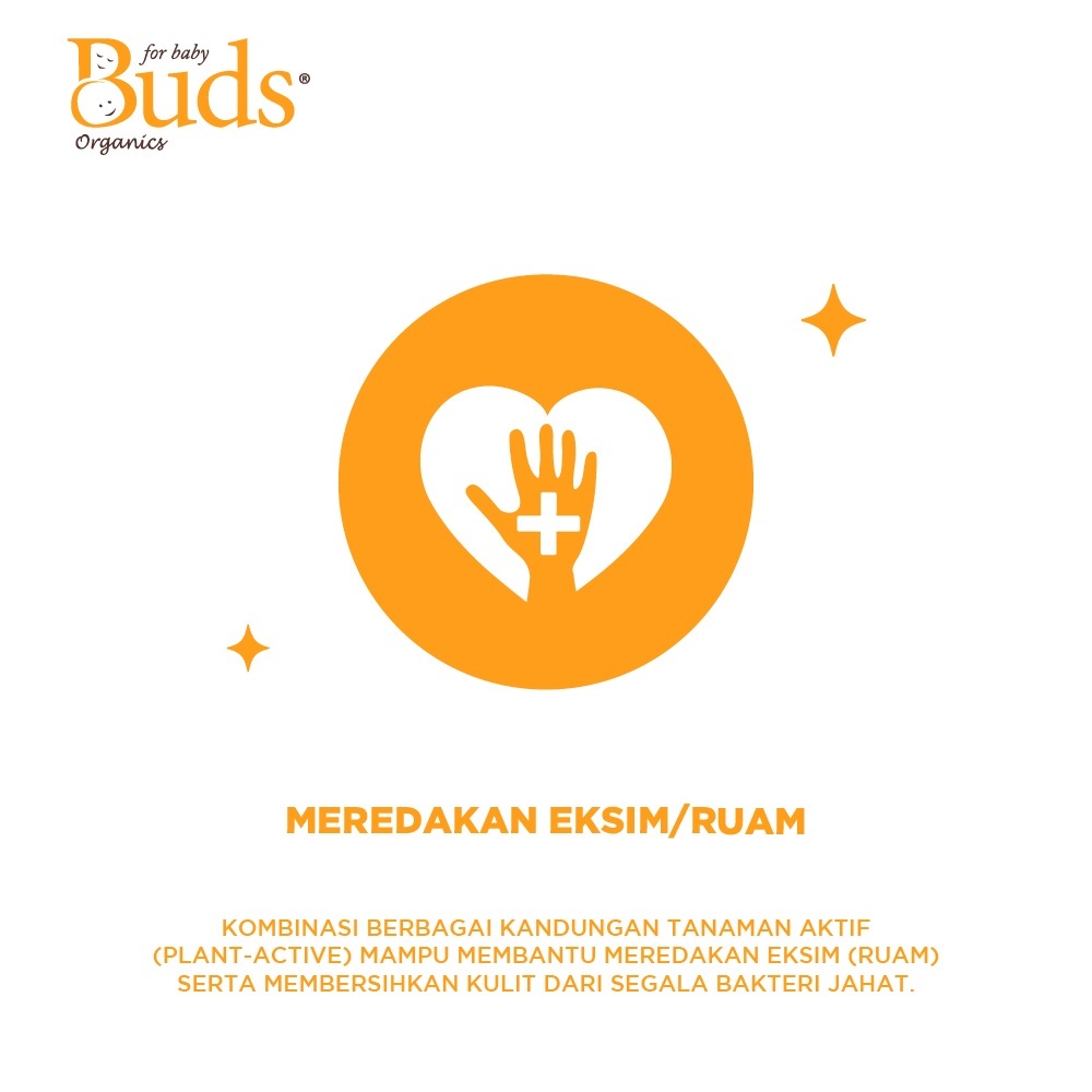 BUDS ORGANICS SUPER SOOTHING RESCUE LOTION 50ML KRIM PERAWATAN IRITASI LUKA ECZEMA BAYI exp 05/2025