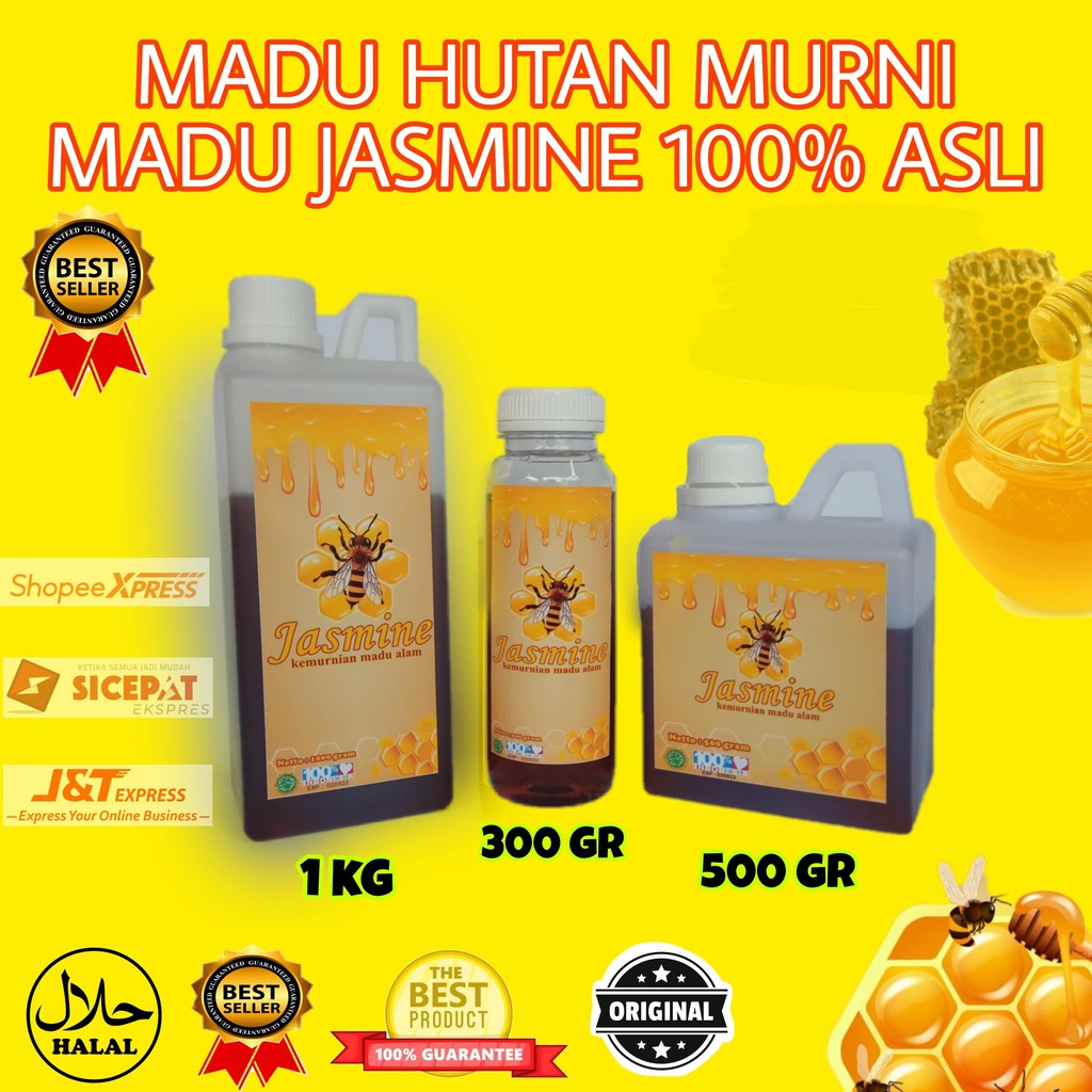 

MADU HUTAN NUSANTARA JASMINE MURNI ASLI ORIGINAL ISI 1 KG