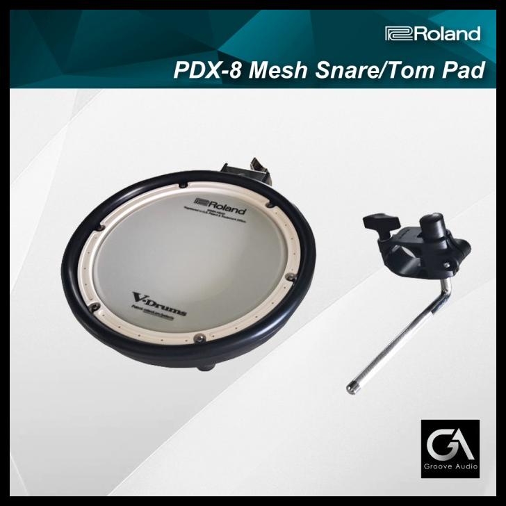 Roland Pdx-8 + Holder / Pdx8 / Pdx 8 Mesh Snare Dual Zone