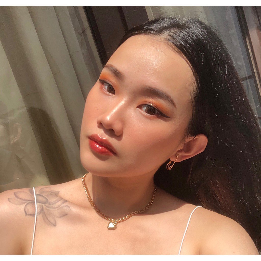 BYSTESI Safety Pin Gold Earring | Anting Wanita Peniti Emas Korean Style-6