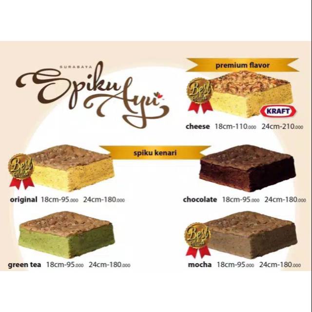 

Spiku ayu kenari mochanougat uk 18x18cm