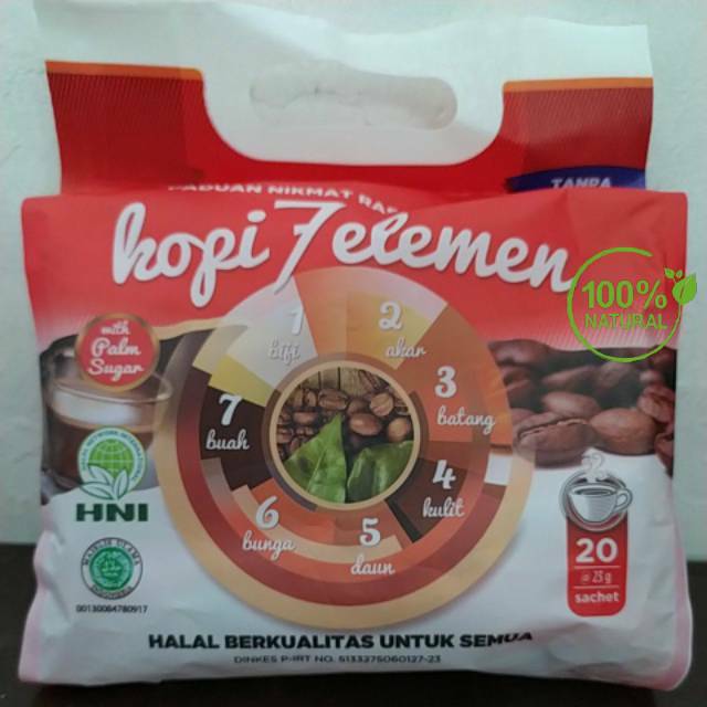 

TERMURAH DAN READY [COD] Kopi 7 Elemen HPAI 20 Sachet